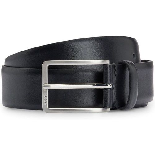 Ceinture En Cuir Italien Avec Boucle À Logo Gravé115