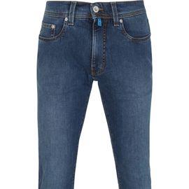 Pierre Cardin Jean Lyon Tapered Future Flex Stonewash Bleu Taille W 31