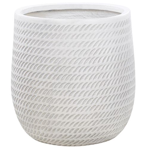 Cache-Pot D 39 Cm Blanc Cassé Livadia