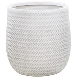 Cache-Pot D 39 Cm Blanc Cassé Livadia
