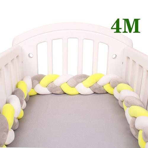 Tour de Lit Tressé de 4m pour Bébé nouveau-né,Berceau à Nministériels  d,Oreiller - Type 4M #N