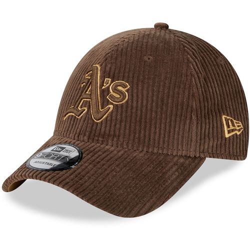 New Era 9forty Strapback Cap - Wide Corde Oakland Athletics