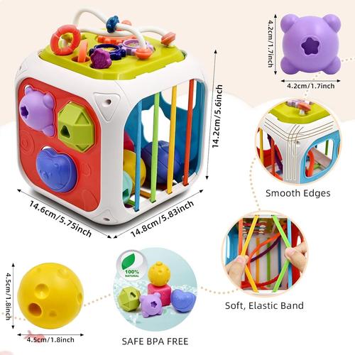 5PCS Jouets pour bébé,Cadeau Jouet Bebe Nouveau né 6 9 12 18 Mois Enfant 1  An Naissance Garcon Fille - Cdiscount Puériculture & Eveil bébé