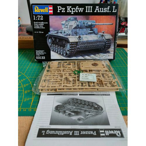 Maquette Char Revell 1/72 Pz Kpfw Iii Ausf L-Revell