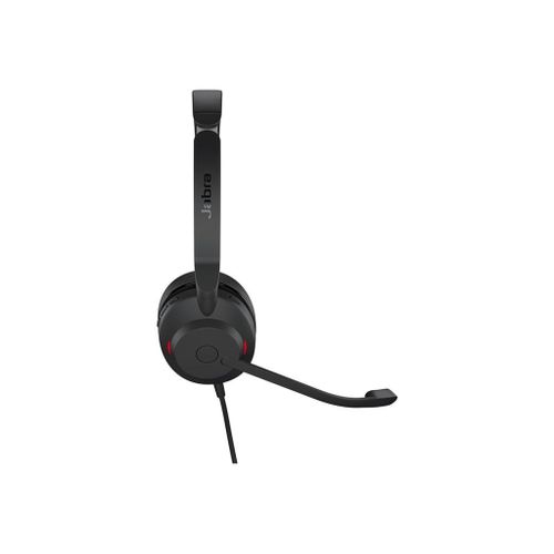 Jabra Evolve2 30 UC - Micro-casque - sur-oreille - filaire - USB-A - Optimisé pour la CU