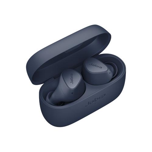 Jabra Elite 3 - Écouteurs sans fil avec micro - intra-auriculaire - Bluetooth - isolation acoustique - marine