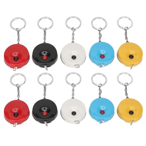10pcs Ruban Rétractable Mètre Mini Taille Précis Pouce Cm Échelle Flexible Corps Ruban À Mesure Pour La Couture Sur Mesure À La Maison