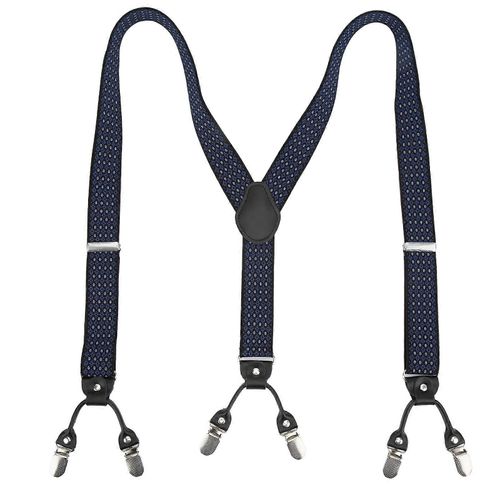 Bretelles Pour Hommes Environ 1.4x47.2in Style D¿Affaires À La Mode Largement Utilisé Ajustement Parfait Grand Confort Bretelles De Robe Pour Hommes