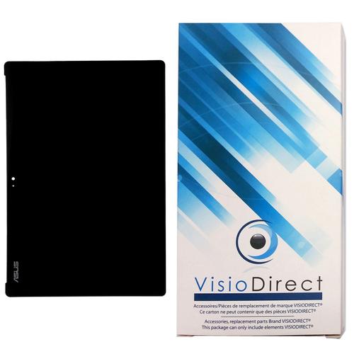 Visiodirect® Ecran Complet Pour Asus Zenpad 10 Z300m P00c 10.1" Tablette Noire Vitre Tactile + Ecran Lcd