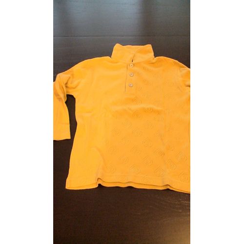 Polo La Compagnie Des Petits Jaune Pale 5 Ans