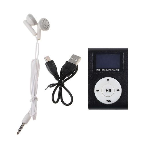 MX-808 Mini USB Aluminium LCD Écran 32 Go Micro SD TF Carte Numérique Musique MP3 pour