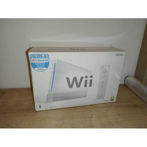Boite Vide Console Nintendo Wii Blanche Pack Wii Sports Sans Console Ni Manette Ni Jeu Ni Cables