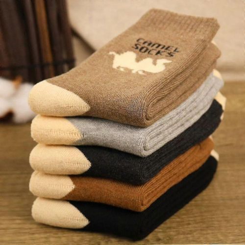 5 Paires De Chaussettes En Alpaga Hommes Femmes Chaussettes De Laine Chaussettes D¿Hiver Chaudes