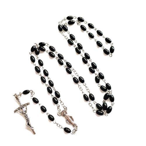 Jésus Médaille Catholique Chapelets Chaîne Collier Bijoux Cadeau Pour Femmes Fille Adolescente