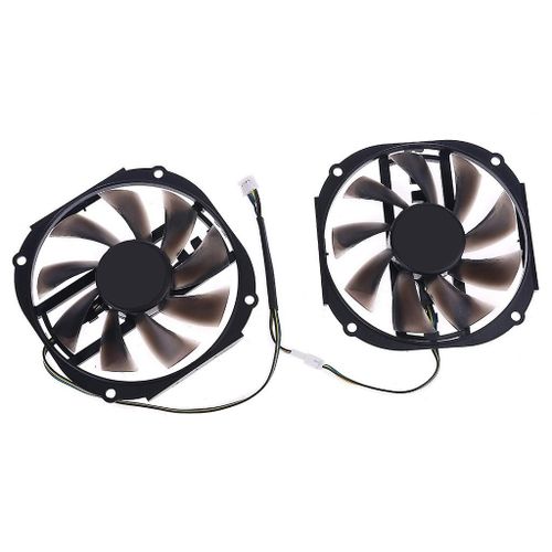 2pcs 95mm 4gb GPU Cooler Ventilateur de refroidissement pour Yeston RX480 570 580 Ventilateur de carte graphique