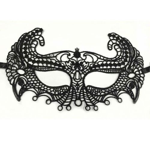 Dentelle Noire Sexy Mask Party Half Face Cover Halloween Christmas Show Cosplay Prop