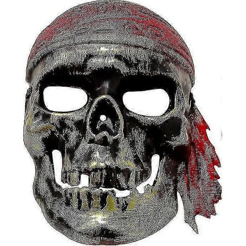Halloween Skull Pirate Mask - Masque Réaliste Pirate | Pirate Skull Mask Cosplay Accessoires Pour Halloween