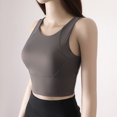 Femmes Sport Fixe Coussin De Poitrine Soutien-Gorge Femme Athloisir Entraînement Débardeur Dames Vêtements De Sport Yoga Tenue De Sport