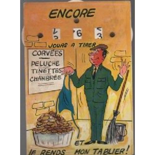 Cpa Militaire Humoristique Serie 469-3 Calendrier De La Classe Editions Lyna Paris
