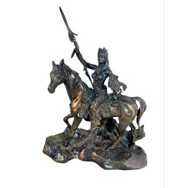 Arnoux Paris indien d’Amérique sculpture bronze
