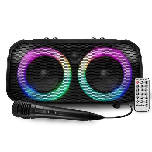 Enceinte Sono Autonome sur batterie à LED - Pickering Panther BLASTER300 - 300W, Bluetooth USB RADIO FM, ECHO, Micro Karaoké