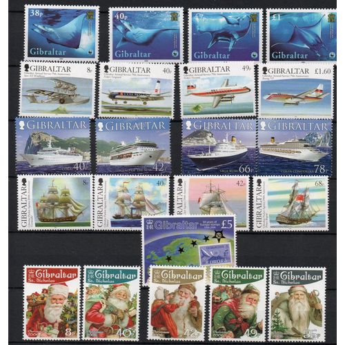 Gibraltar Timbres De L'Année 2006