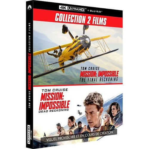 Mission : Impossible - Dead Reckoning + The Final Reckoning - 4k Ultra Hd + Blu-Ray Bonus