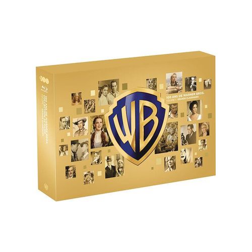 100 Ans De Warner - Coffret 25 Films - Volume 1 : Grands Classiques - Pack - Blu-Ray