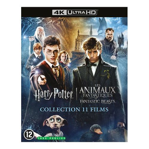 Wizarding World - Harry Potter / Les Animaux Fantastiques - L'intégrale Coffret 11 Films - 4k Ultra Hd