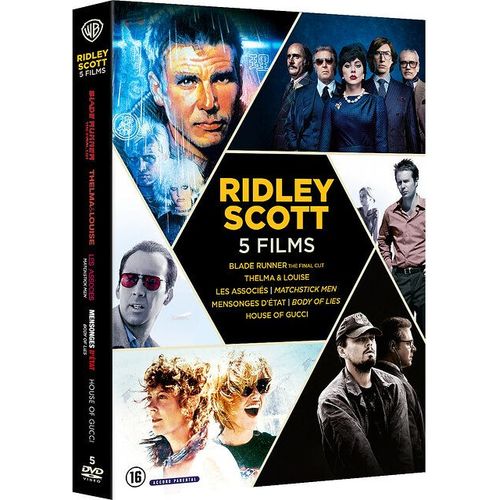Ridley Scott - 5 Films : Blade Runner + Thelma & Louise + Mensonge D'état + Les Associés + House Of Gucci - Pack