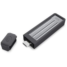 Seagate Ultra Compact STMX2000400 - SSD - 2 To - externe (portable) - USB 3.2 Gen 2 (USB-C connecteur) - gris foncé - avec Seagate Rescue Data Recovery