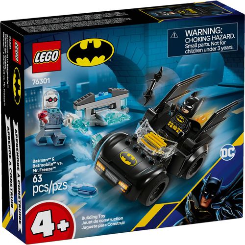 LEGO DC Comics - Batman et la Batmobile contre Mr. Freeze - 76301