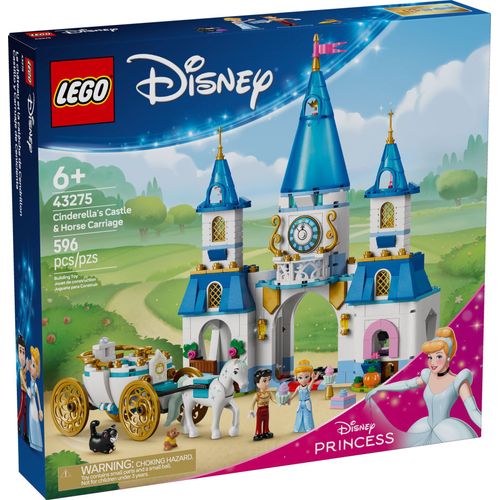 LEGO Disney - Le château de Cendrillon et la calèche - 43275