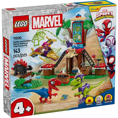 LEGO Marvel - Spidey contre le raptor de Gobby à la cabane dans l'arbre - 11200