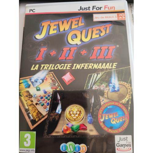 Jeu Pc Cd Jewel Quest I + Ii + Iii
