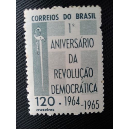 Timbre Bresil ( Yt 769 ) 1965 1ère Naissance Révolution Démocratique