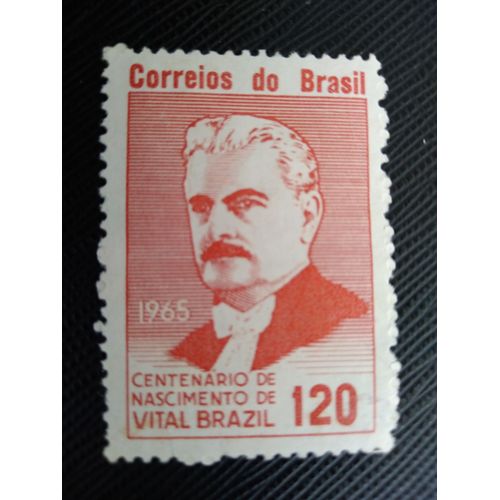 Timbre Bresil ( Yt 770 ) 1965 Century Born Vital Brésil