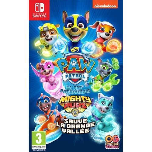 Paw Patrol 2 : La Super Patrouille Sauve La Grande Vallée Switch