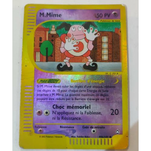 Pokemon Mr. Mime 95b / 147 Reverse Aquapolis Wizards