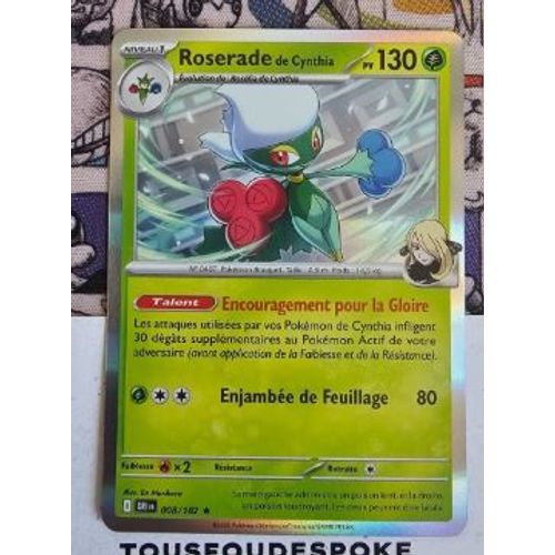 Pokemon Roserade 008 / 182 Holo Ev10 Rivalités Destinées