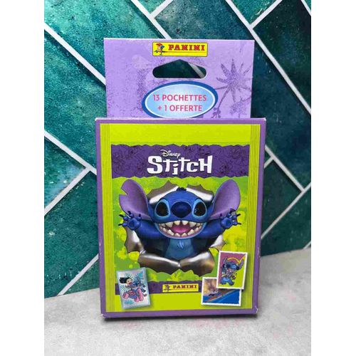 Panini : Stitch / Blister 13 Pochettes + 1