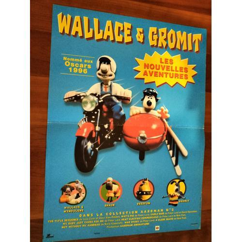 Wallace & /Et Gromit- Les Nouvelles Aventures - Affiche De Cinéma Originale - Etat Neuf, Jamais Affichée - Format 40x60 Cm - Film De Nick Park Et Peter Lord - Animation - Aardman - Année 1996