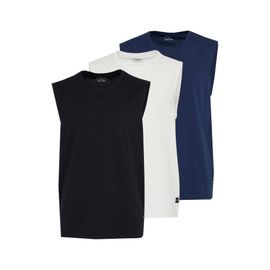 Tee Shirt Sans Manches Blend Sleeveless Top -3-Pack Noir S