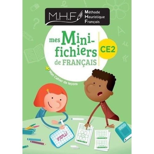 Méthode Heuristique Français Ce2 - Mes Mini-Fichiers De Français + Mon Cahier De Leçons