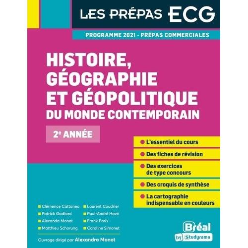 Histoire, Géographie, Géopolitique Du Monde Contemporain 2e Année