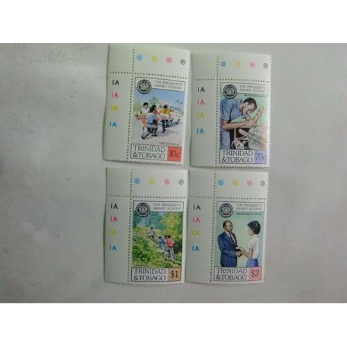 51 Trinidad, Tobago 1981 / Prix Du Président / Yvert 445 / 448 Mnh