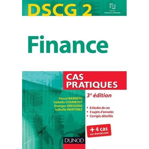 Dscg 2 Finance - Cas Pratiques