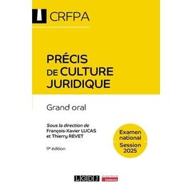 Précis De Culture Juridique