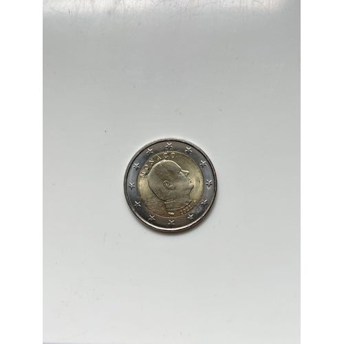Pièce 2 Euros Monaco 