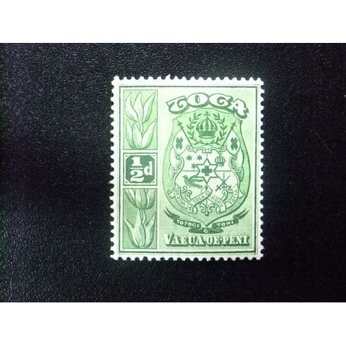 51 Tonga 1943 / Armoiries / Yvert 73 Mh